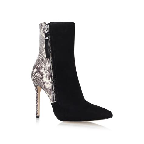 michael kors dawson leather bootie|Boots Michael Kors .